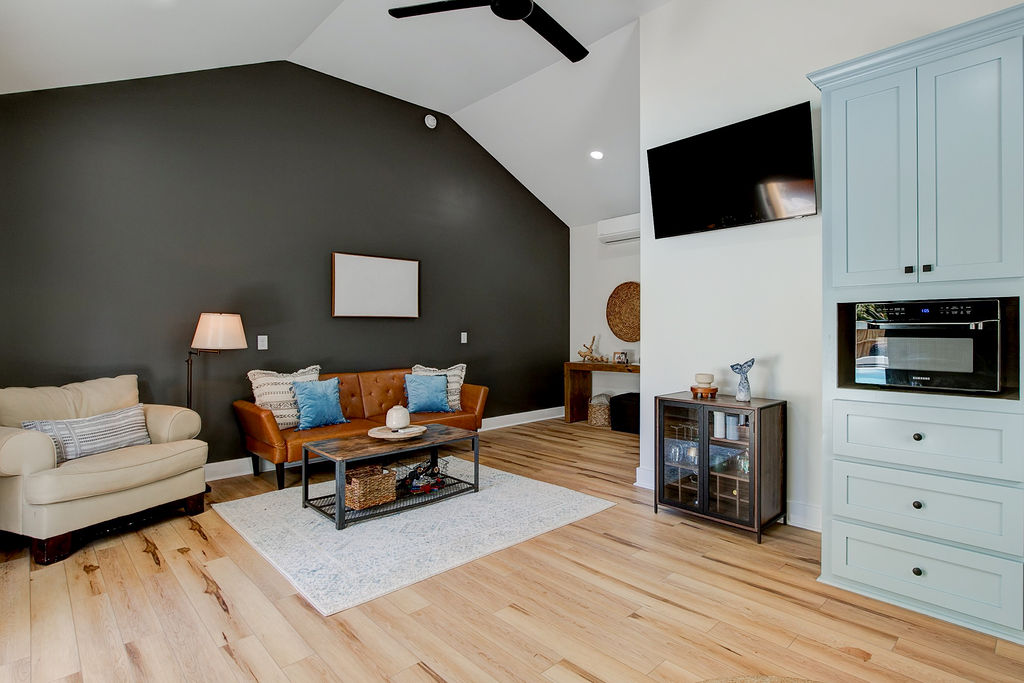 Custom pool house  - Rafter B