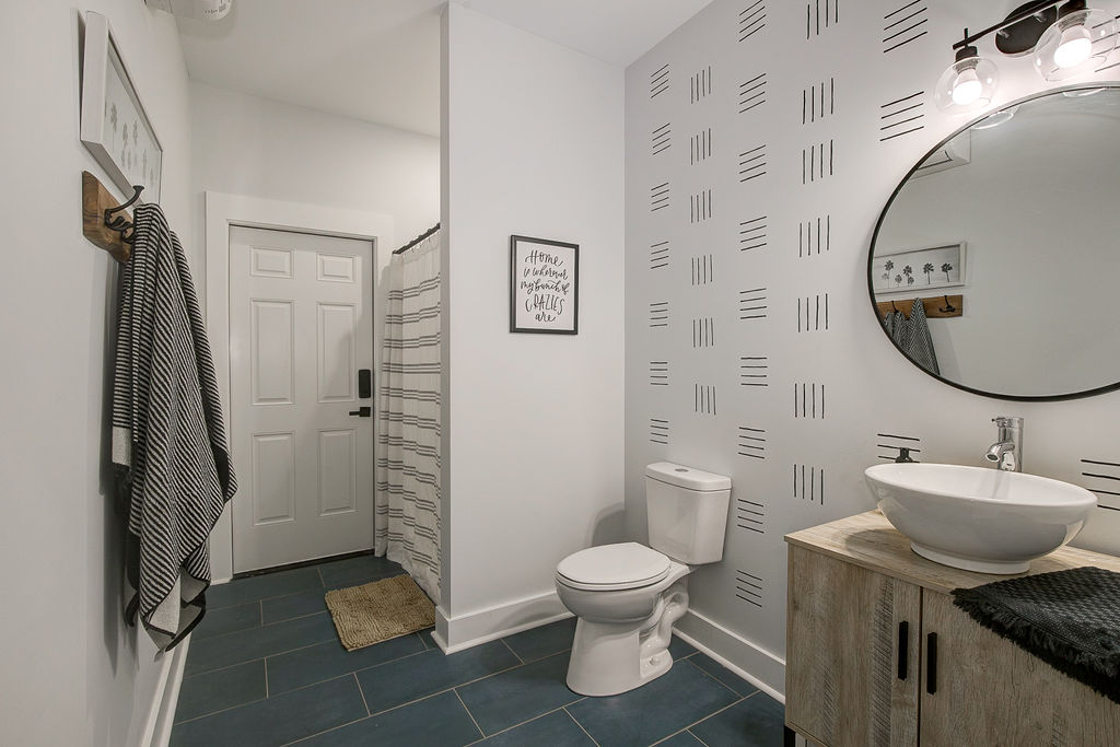 Custom pool house  - Rafter B