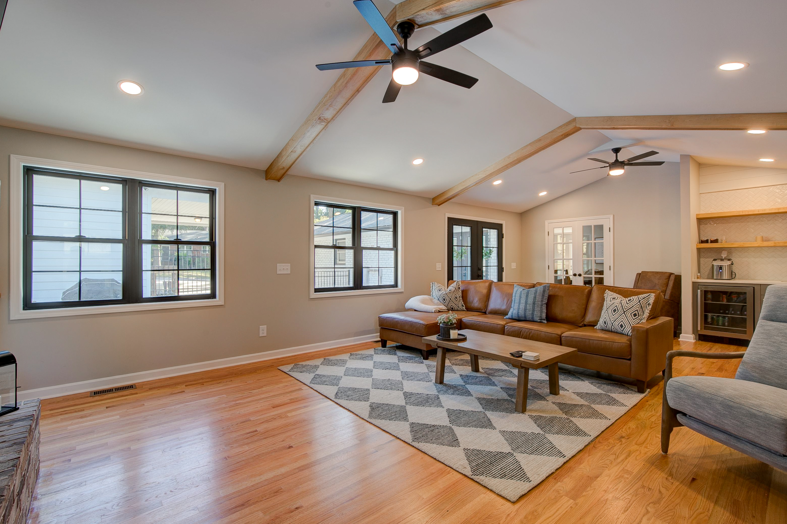 Living Room - Rafter B Construction