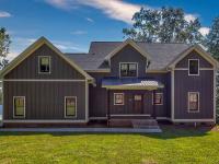 Exterior Front Rafter B Custom Lakeside Home