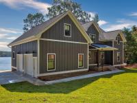 Exterior Front Rafter B Custom Lakeside Home
