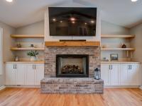 Fireplace - Rafter B Construction