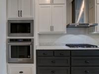 White cabinets in Rafter B Custom Kitchen