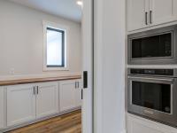 White cabinets in Rafter B Custom Kitchen