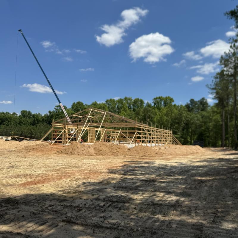 Framing for commercial building