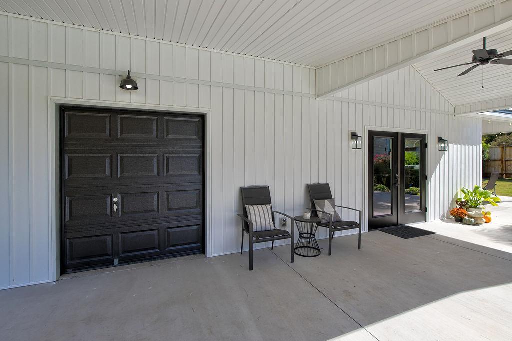 Custom pool house  - Rafter B