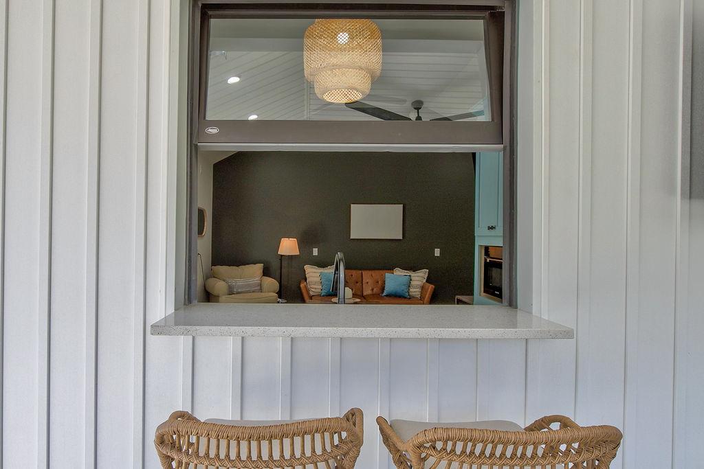 Custom pool house  - Rafter B