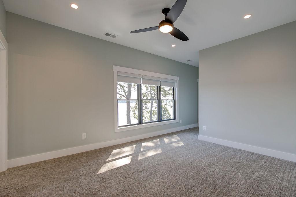 Carpeted interior room