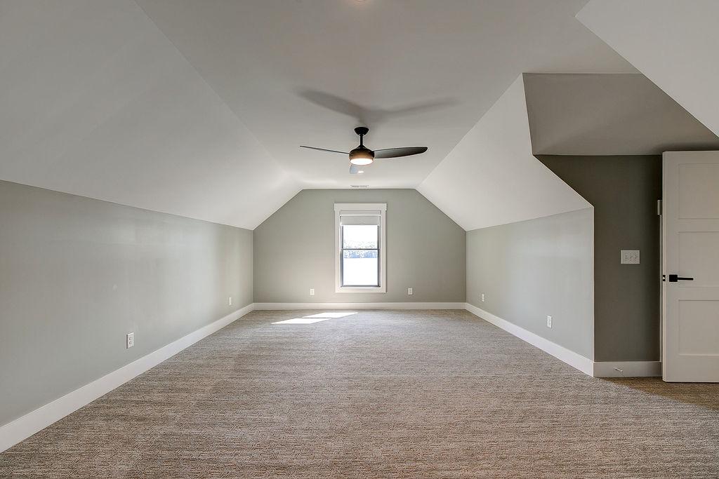 Interior room with carpet