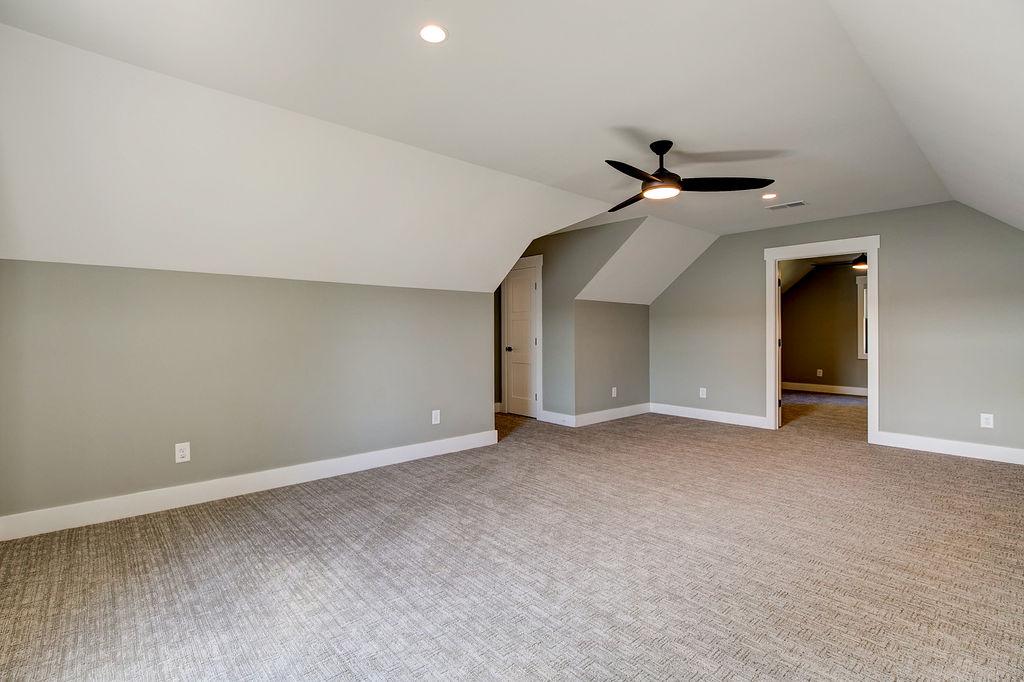 Interior room with carpet