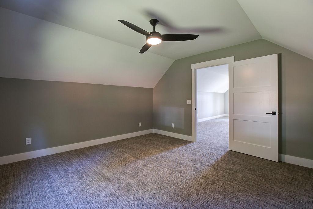 Interior room with carpet