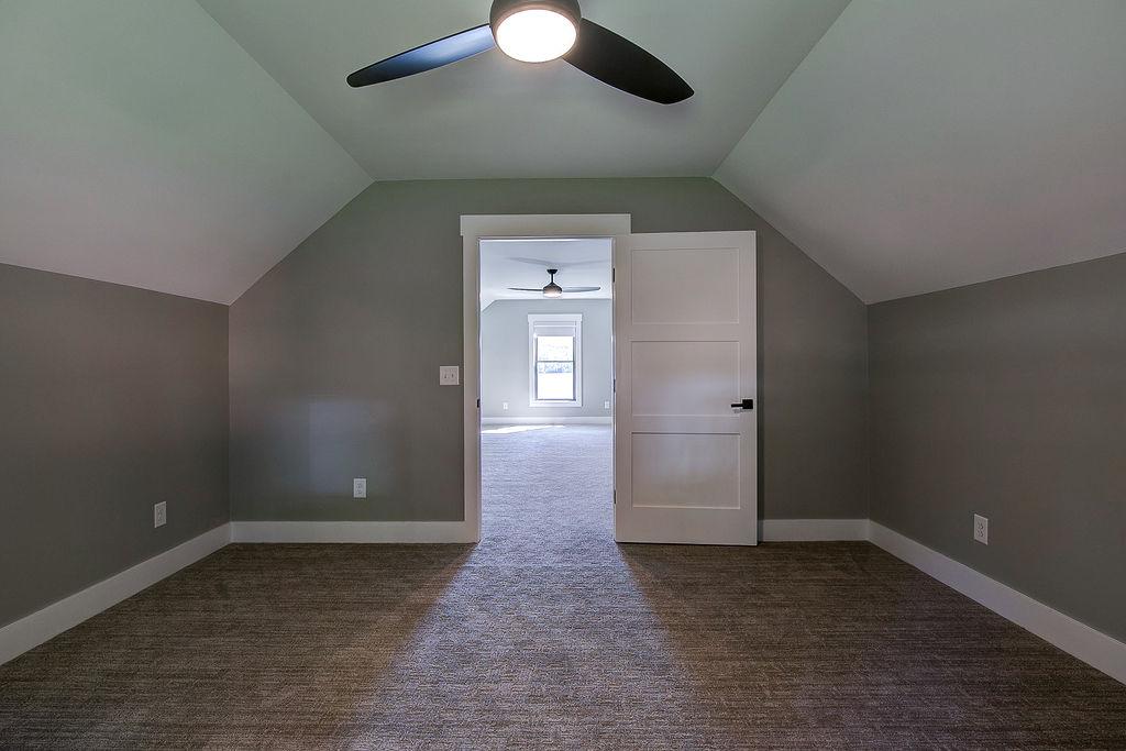 Interior room with carpet