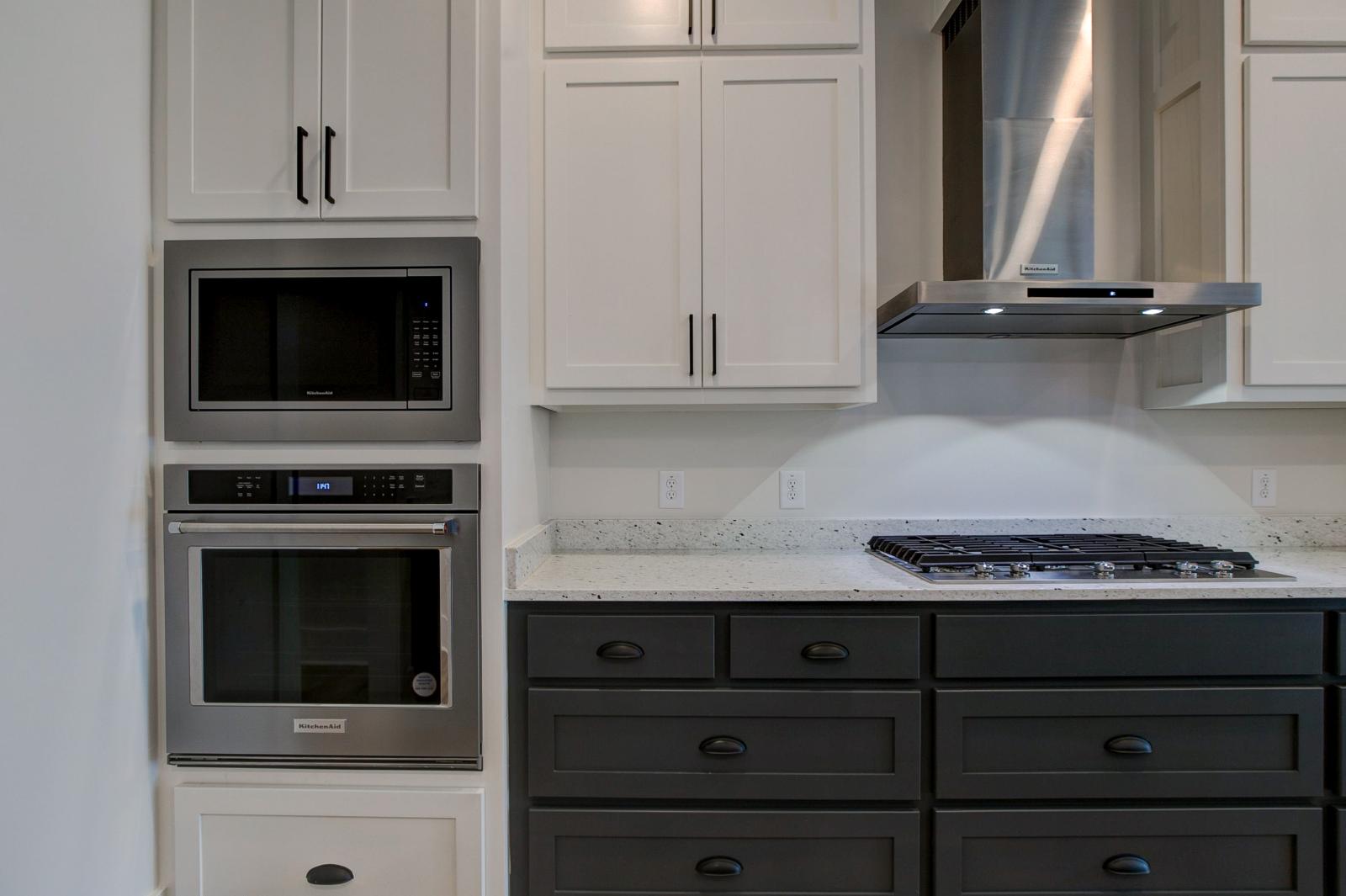 White cabinets in Rafter B Custom Kitchen