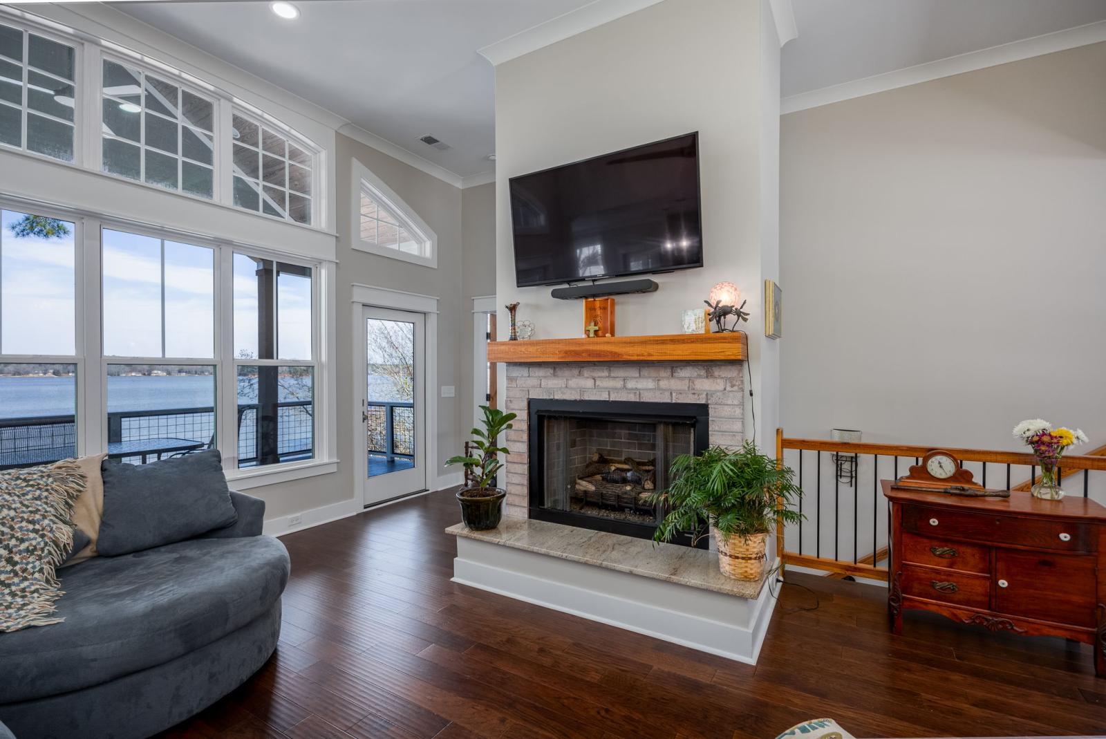 Living Room Fireplace