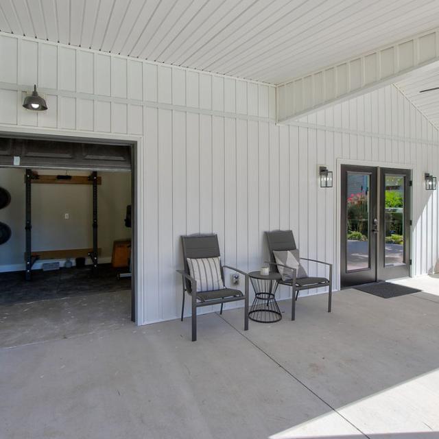 Custom pool house - Rafter B
